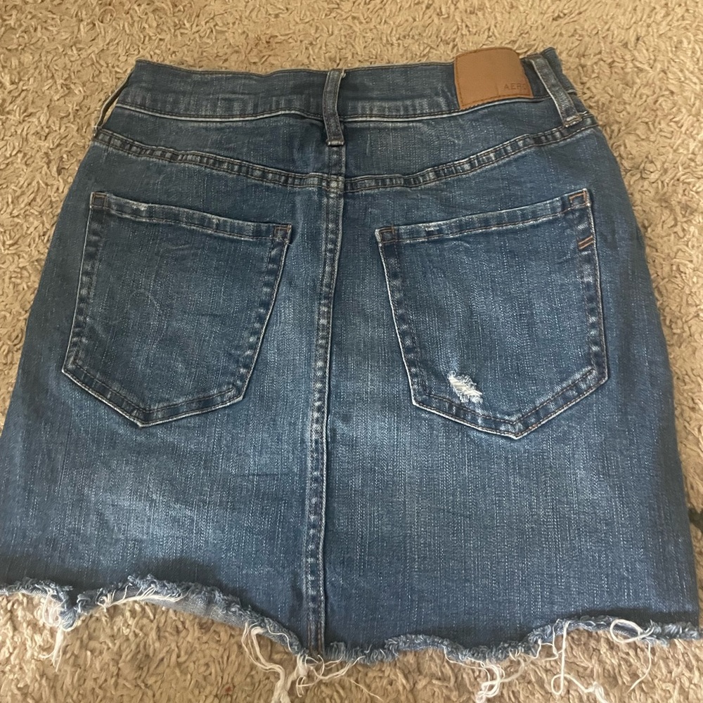 jean skirt